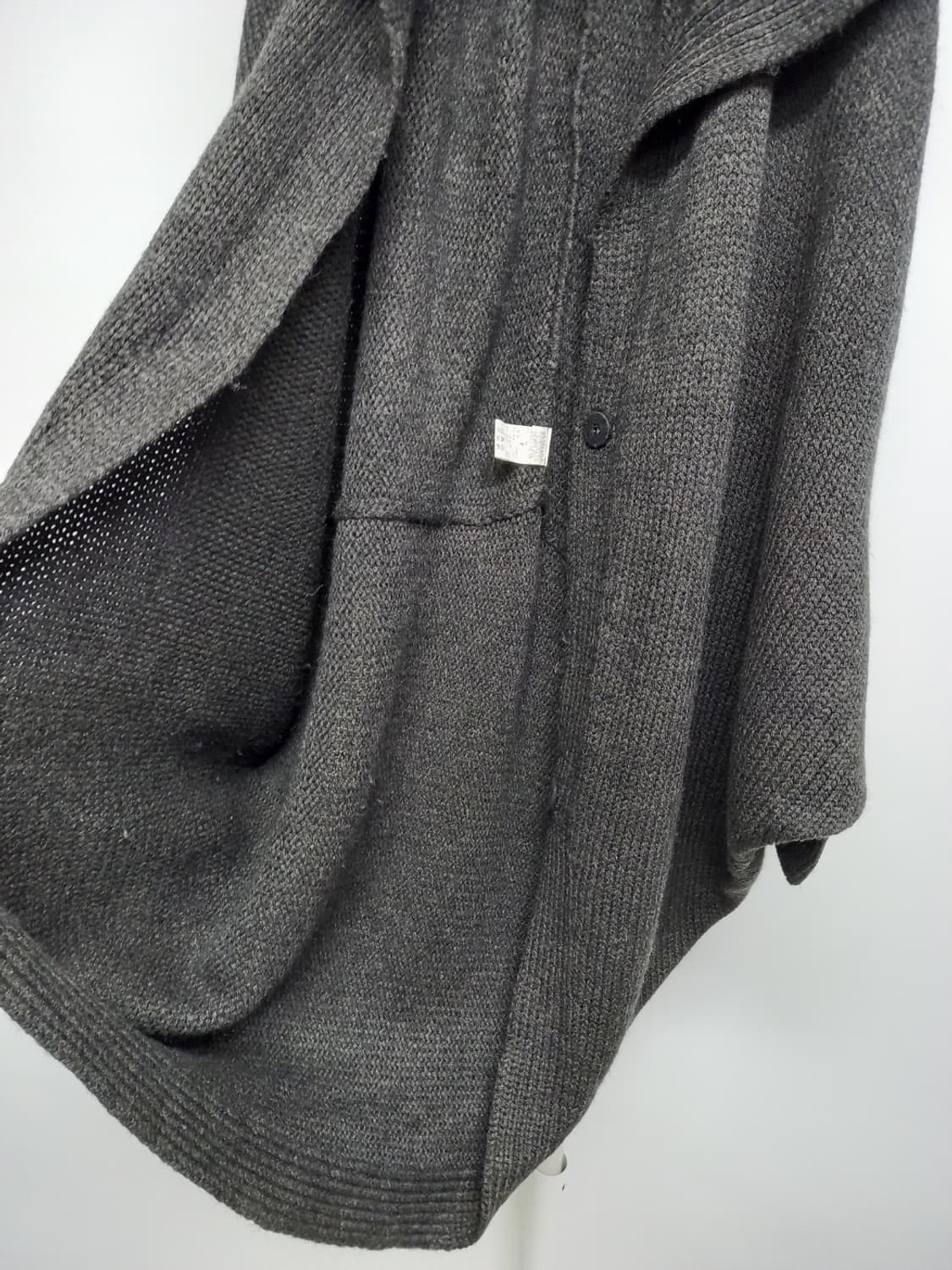 마인 춘추동 루즈박시핏 가오리핏 롱 가디건 F 33-77 상품이미지5