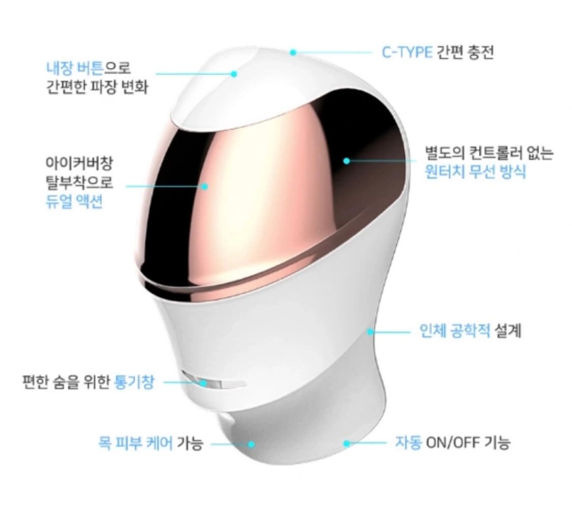 큐리케어)하루 LED 마스크 상품이미지3