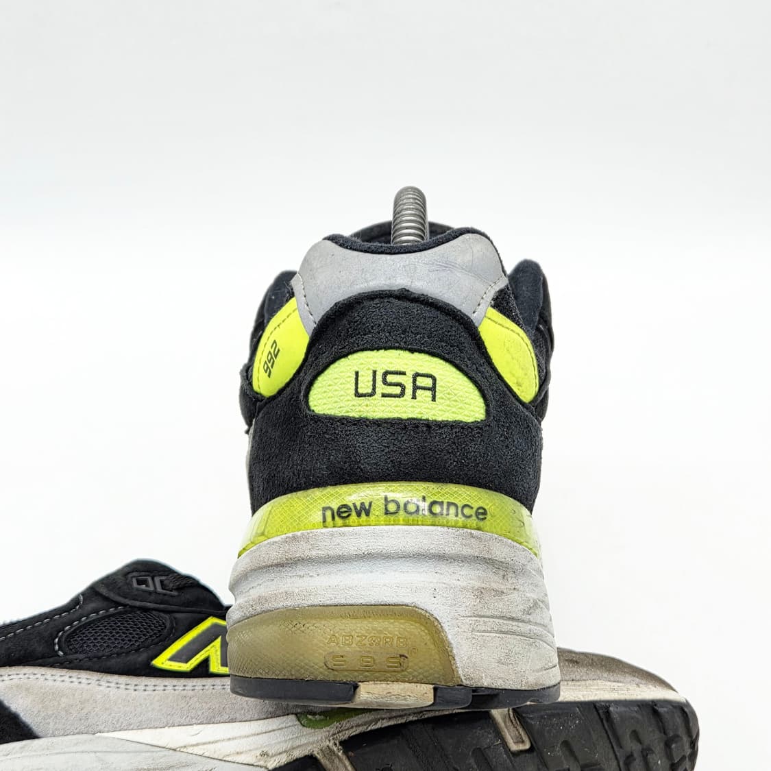  뉴발란스 992 메이드 인 USA 블랙 그레이 볼트 (280 D)  상품이미지2