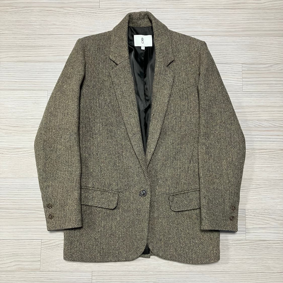 앤유 헤링본 울 자켓 (andyou) 상품이미지3