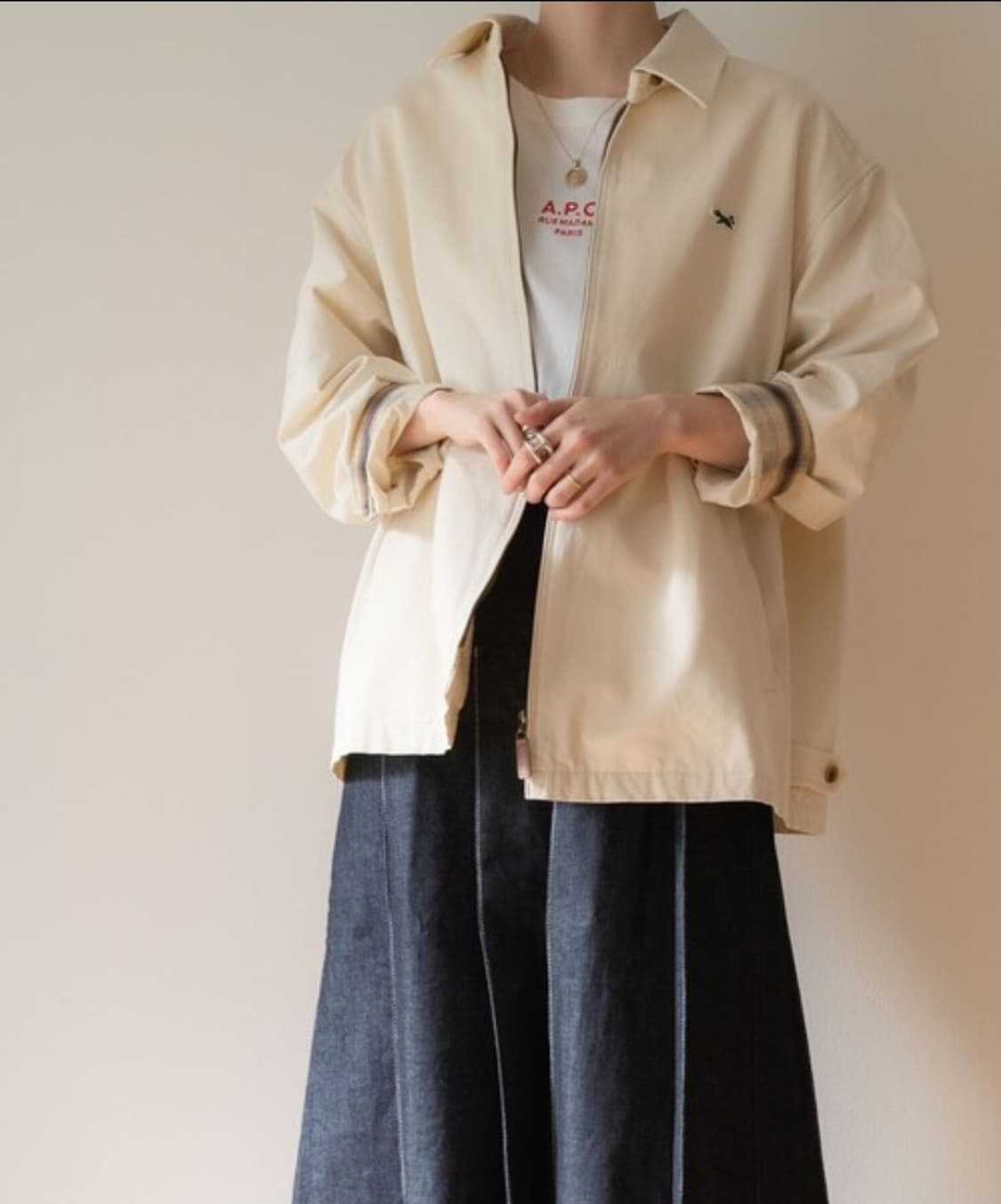 프릭스토어 타운크래프트 별주 스윙탑 자켓 상품이미지1