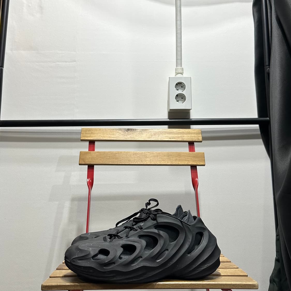 265) 아디다스 운동화 남성 남자 신발 아디폼 Q 카본 블랙 상품이미지4