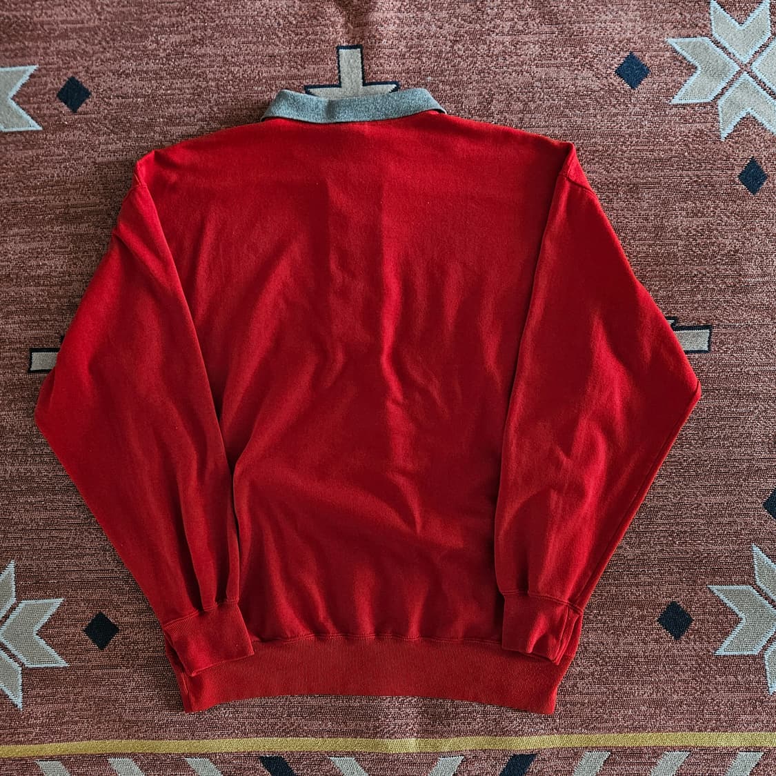 90s 러셀 × 엘엘빈 카라 티셔츠 상품이미지5