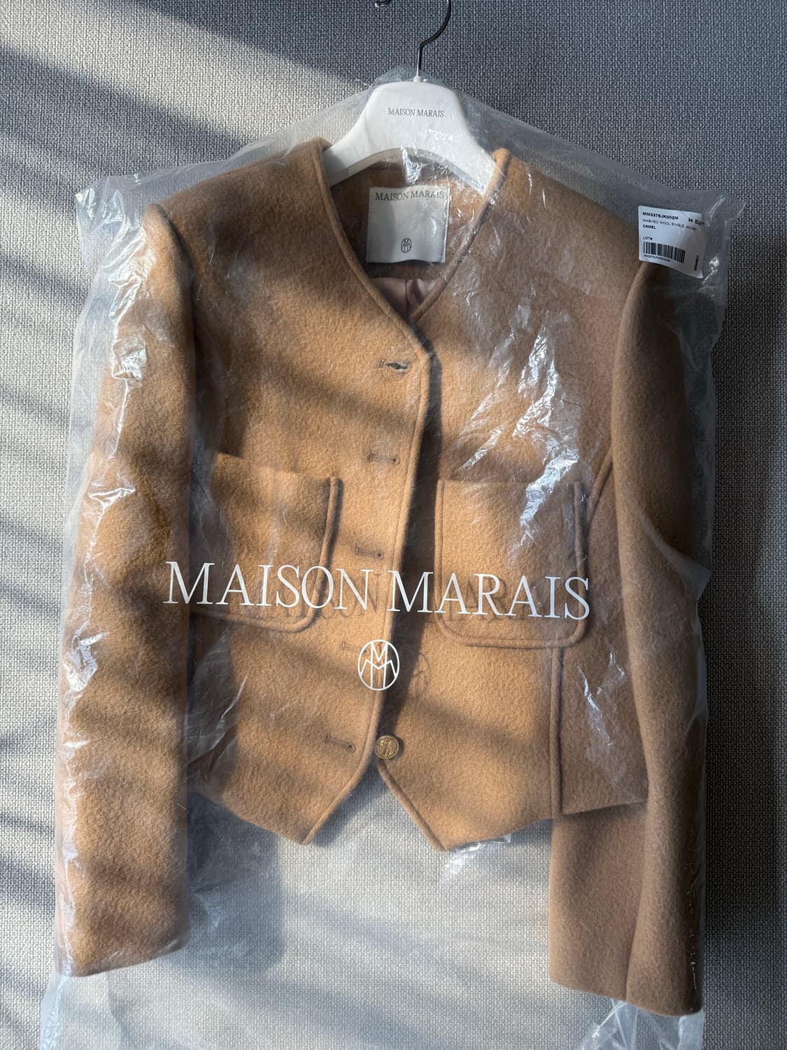 메종마레 울 싱글 자켓 상품이미지5