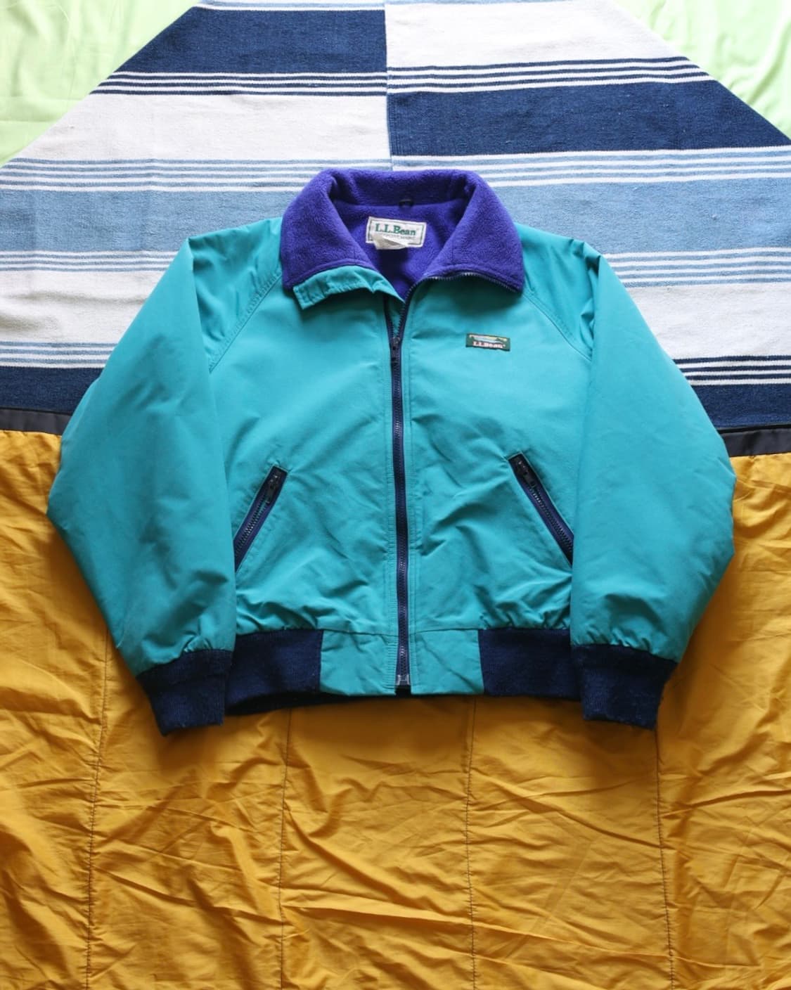 엘엘빈 80s 웜업 자켓 상품이미지1