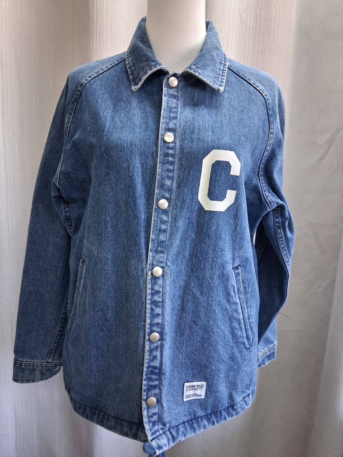 커버낫 데님 코치 자켓 미디움 상품이미지1