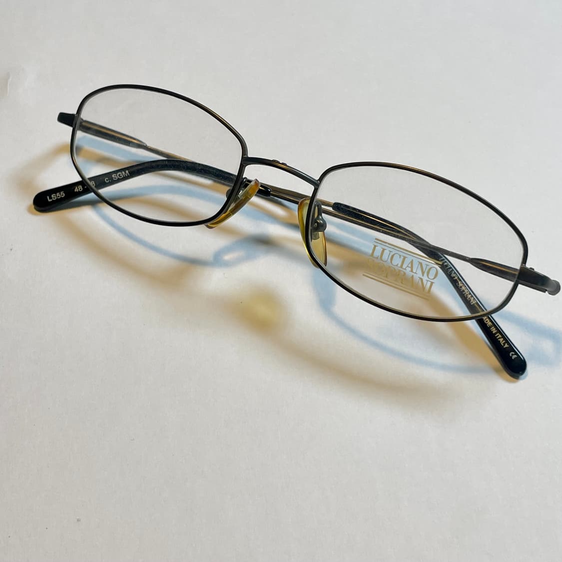 LUCIANOSOPRANI  루치아노 소프라니 사의 빈티지안경 판매합니다 상품이미지1