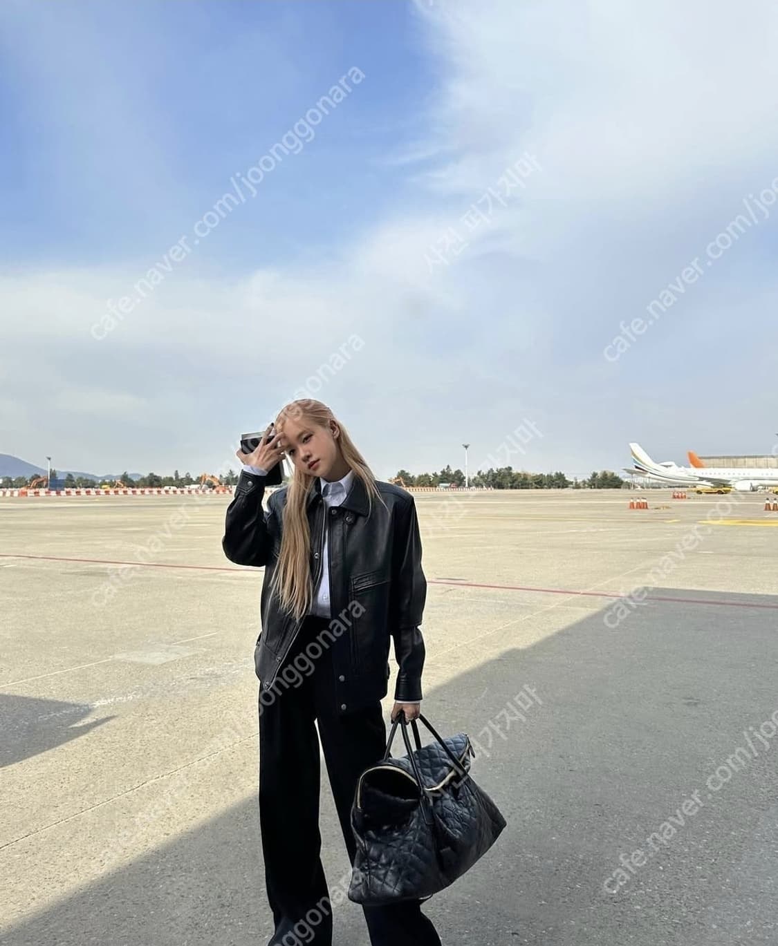 생로랑 로제 가죽자켓 50 드럼드 램스킨 레더자켓 상품이미지1