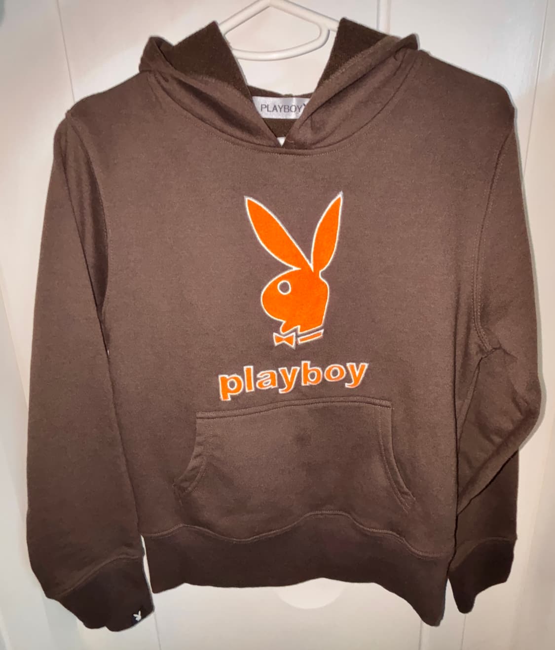 플레이보이 후드티 playboy 빈티지 초코 후드 급처 상품이미지2