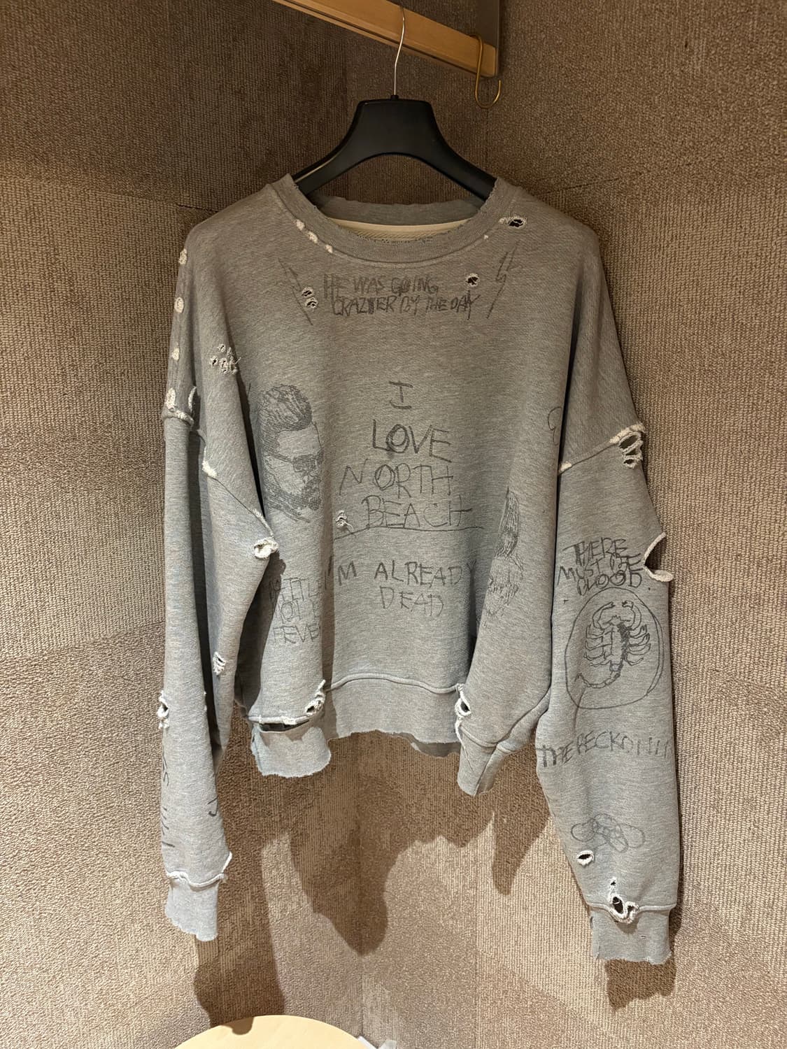 팔리할리우드 play 스웻 그레이 상품이미지1