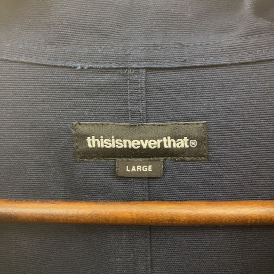 디스이즈네버댓 올드스쿨 빈티지 배색 워크 자켓 L C08129 상품이미지5