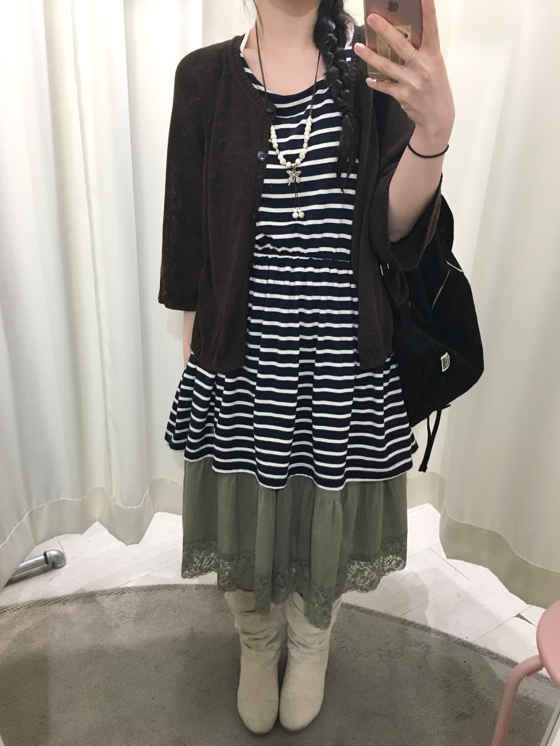 Deep Cocoa Cardigan 상품이미지1