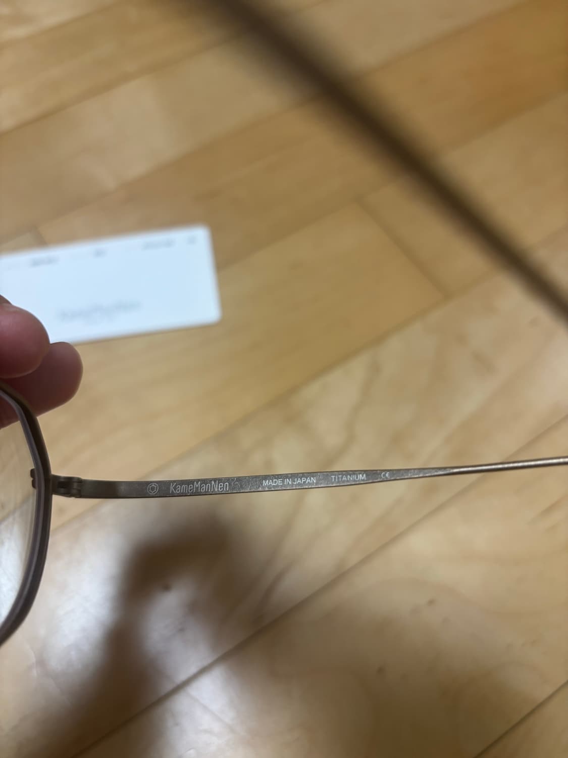 가메만넨 안경kmn9916 엔틱골드 상품이미지2