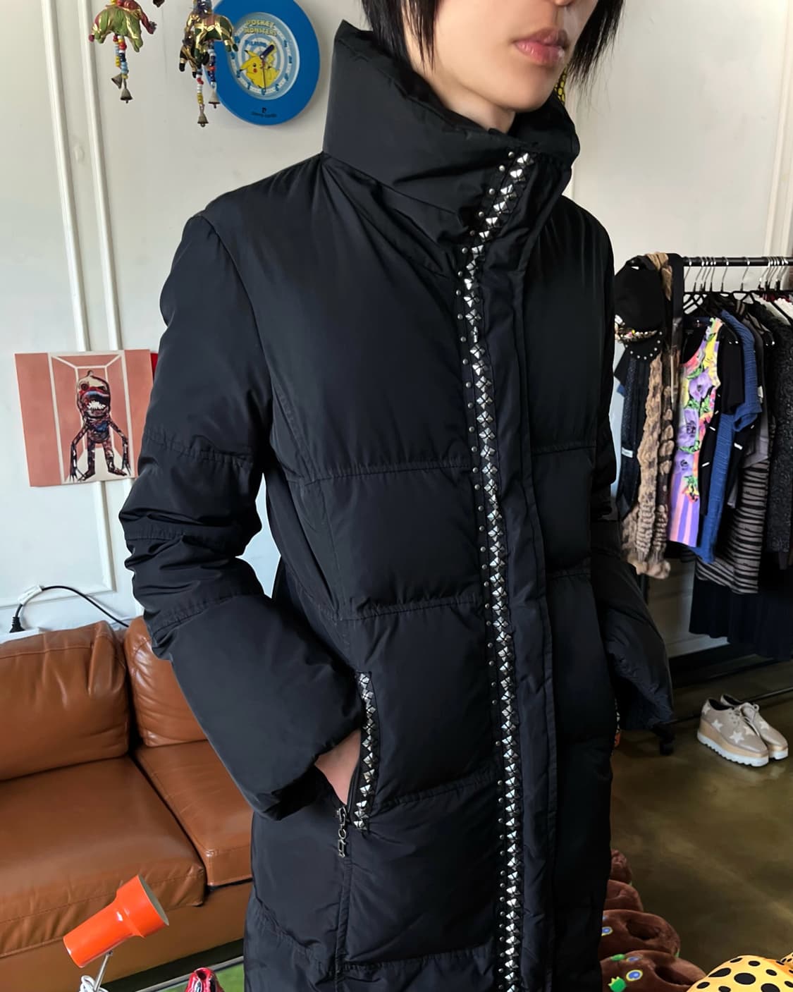 2000s John Galliano Studs Long Padding 상품이미지3