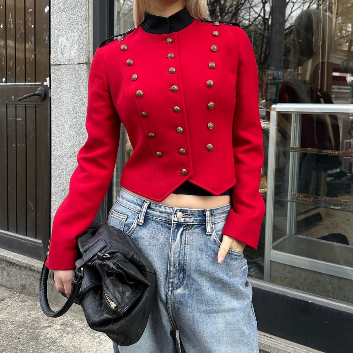 00s 아카이브 랄프로렌 럭비 나폴레옹 자켓 상품이미지1