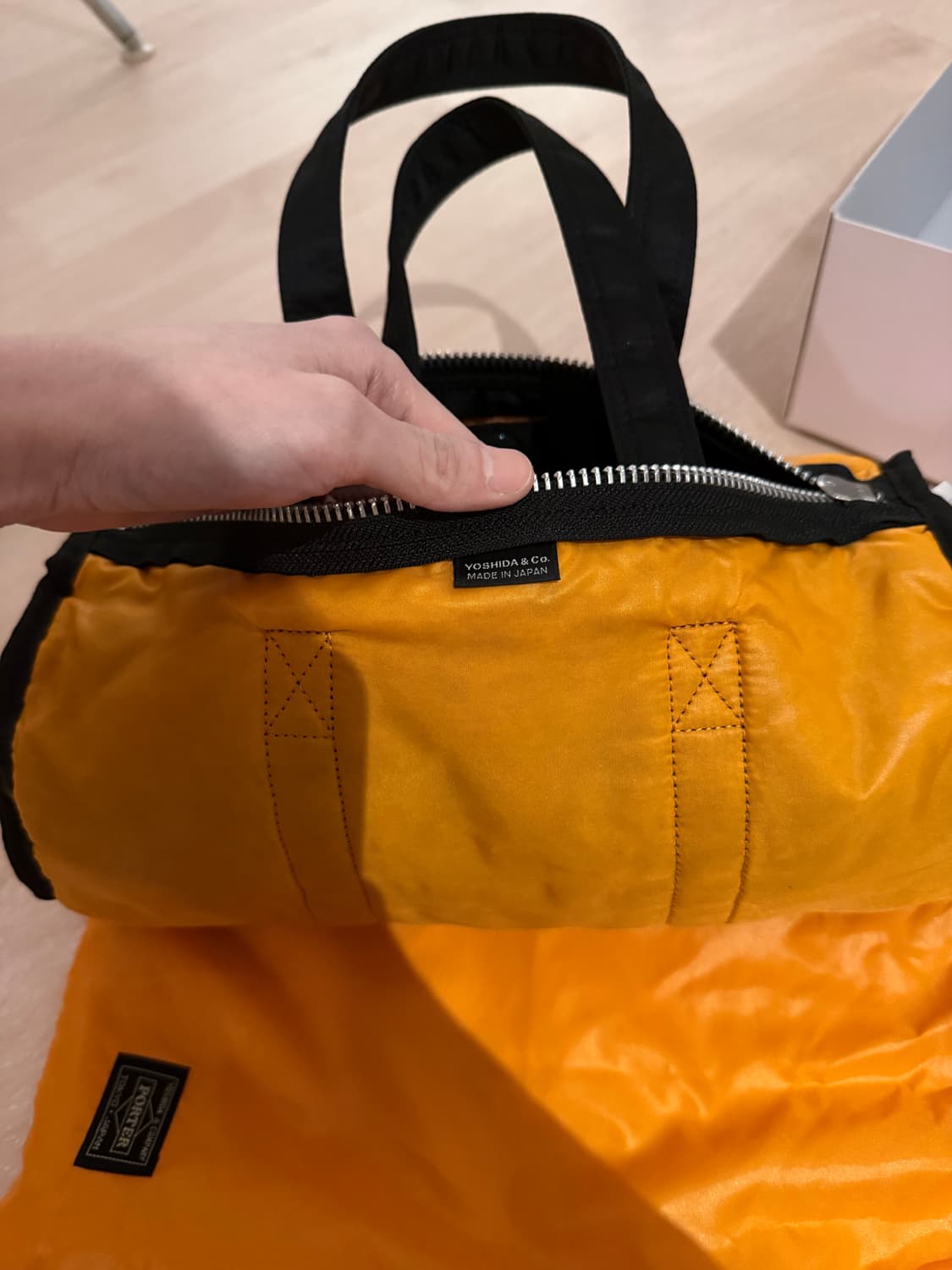 Poter 탱커 더플백 S 블랙 상품이미지5