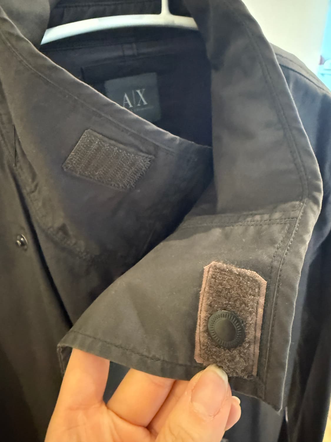 아르마니 익스체인지 차콜색 남성코트 M 상품이미지6