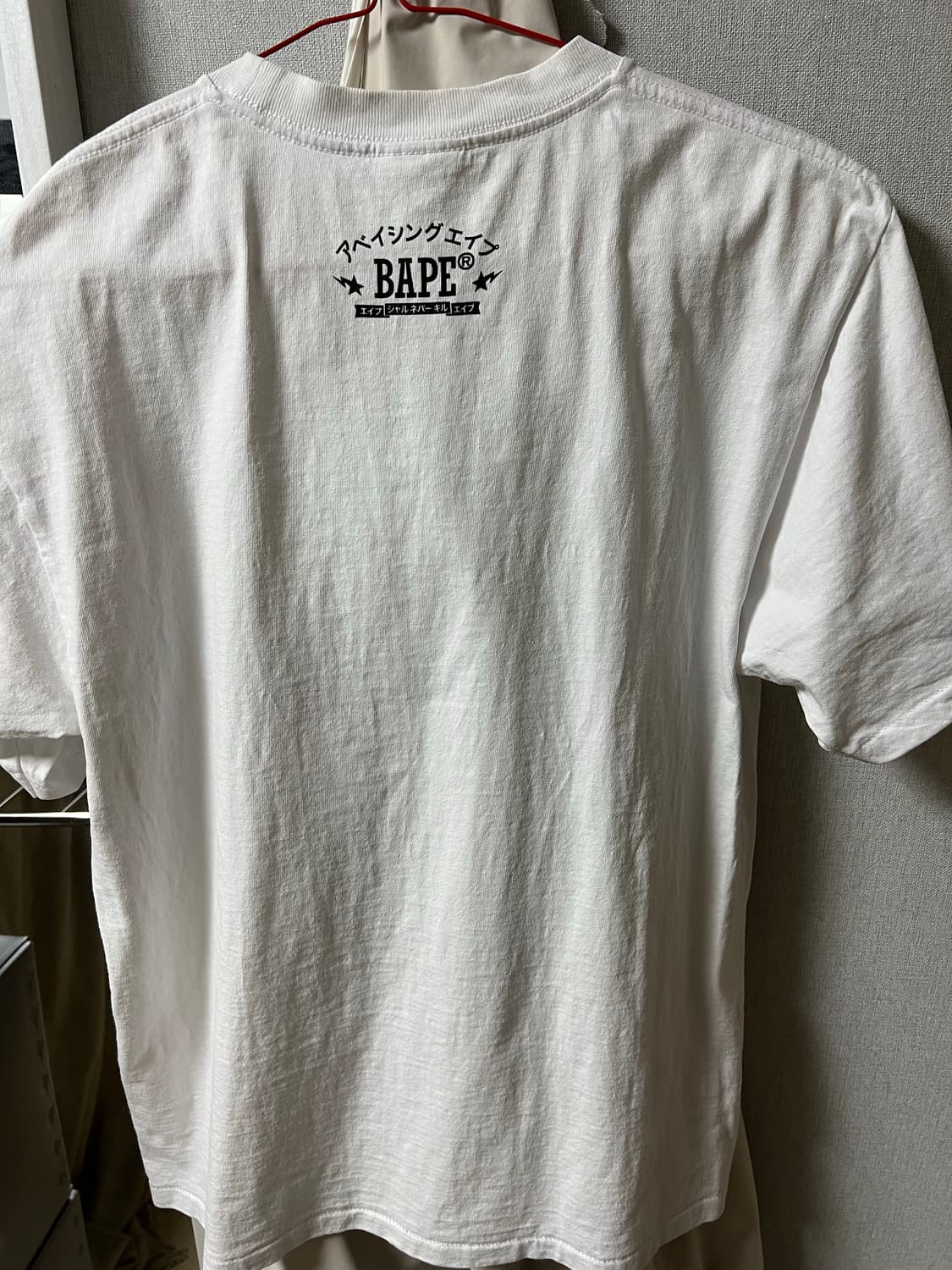 ‼️베이프 재팬 빅 에이프 헤드 시티 티셔츠 화이트(베이프 반팔)‼️ 상품이미지6