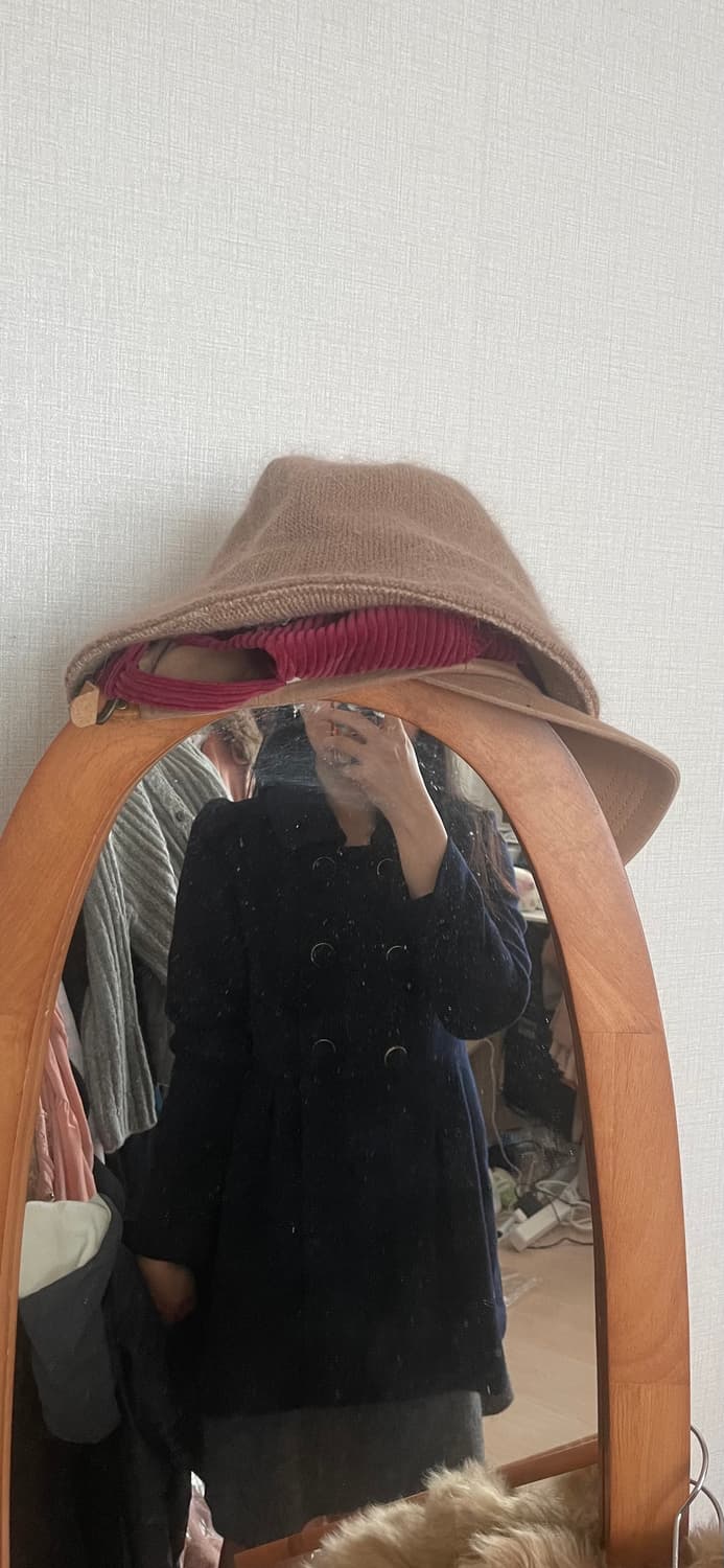 모리걸 빈티지 도쿄모리 네이비 숏코트 💙🖤 상품이미지5