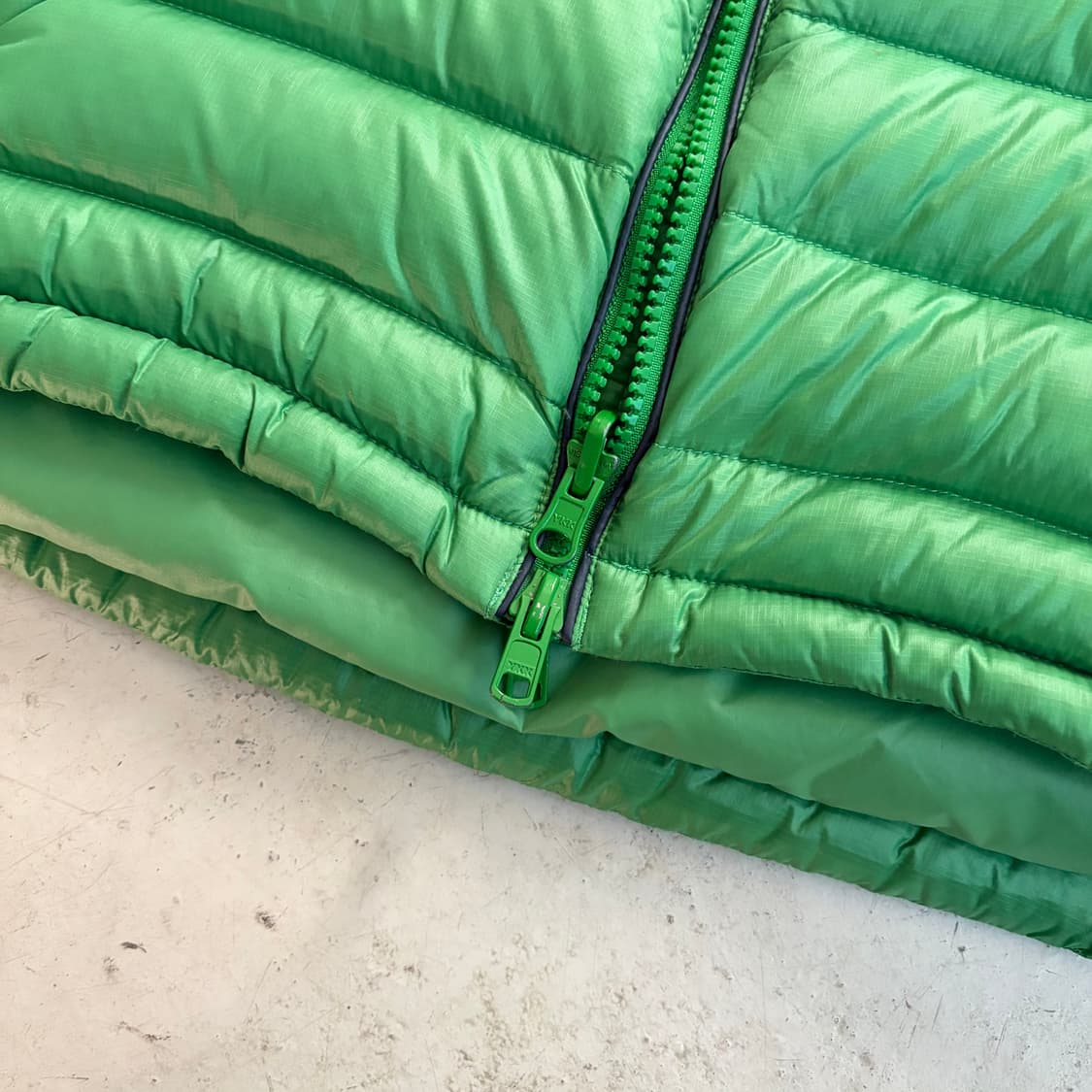 컬럼비아 빈티지 구스다운 경량패딩 L 상품이미지6