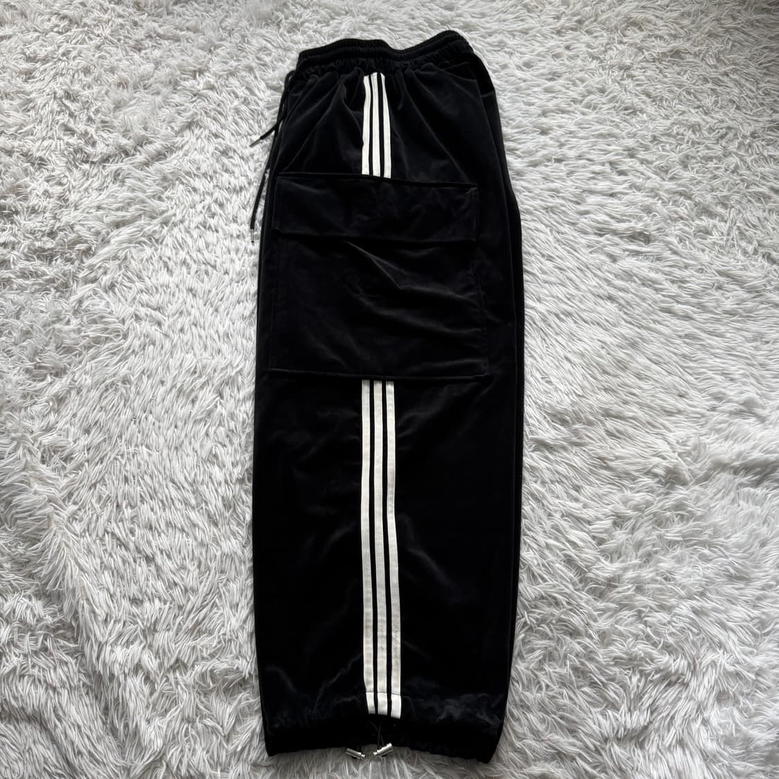 CHALK 일본빈티지 벨벳 와이드 카고팬츠 보세 와이드팬츠 free 28 상품이미지6