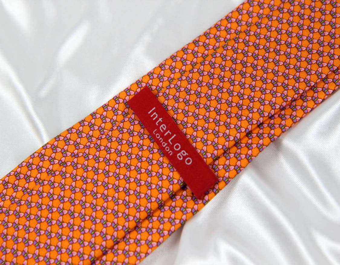 인터로고 런던 7cm 미사용 S등급 남자 명품 넥타이 상품이미지3