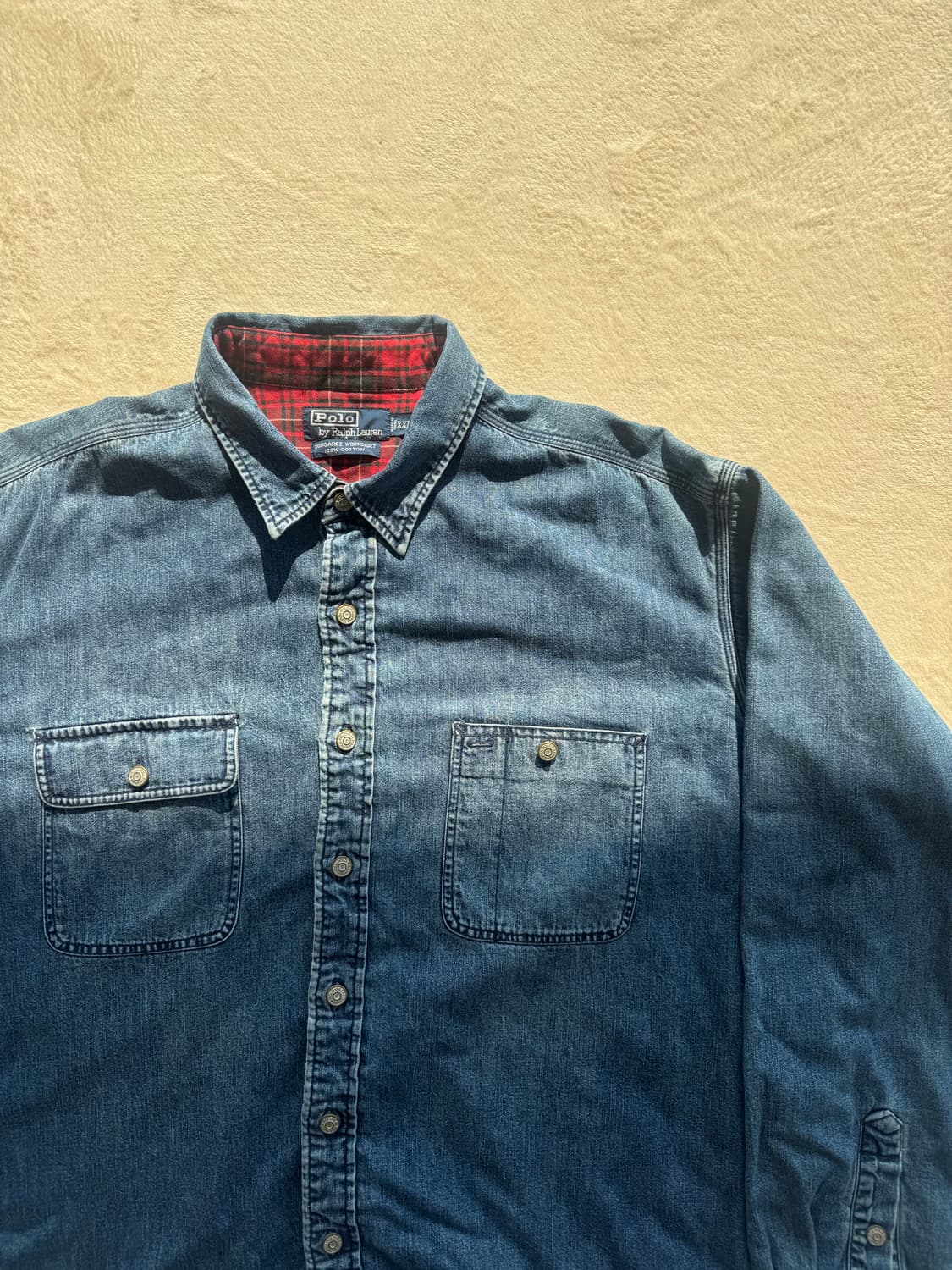 폴로 덩가리 워크 셔츠 상품이미지2