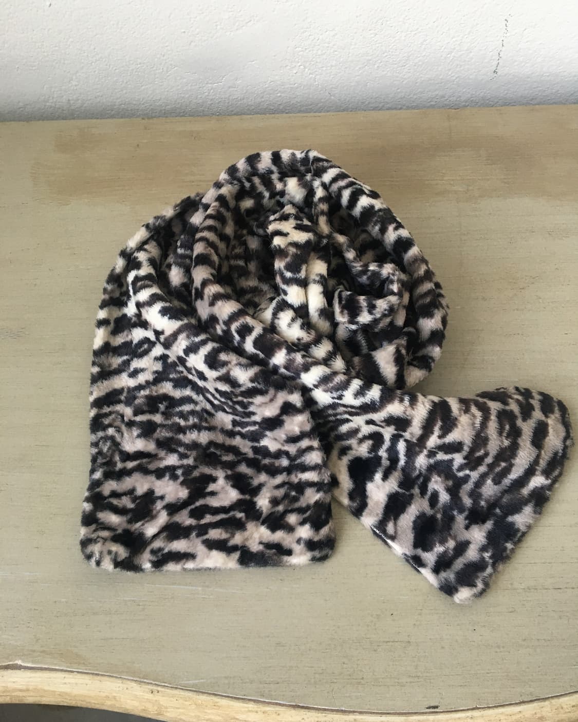  leopard pattern scarf 상품이미지5