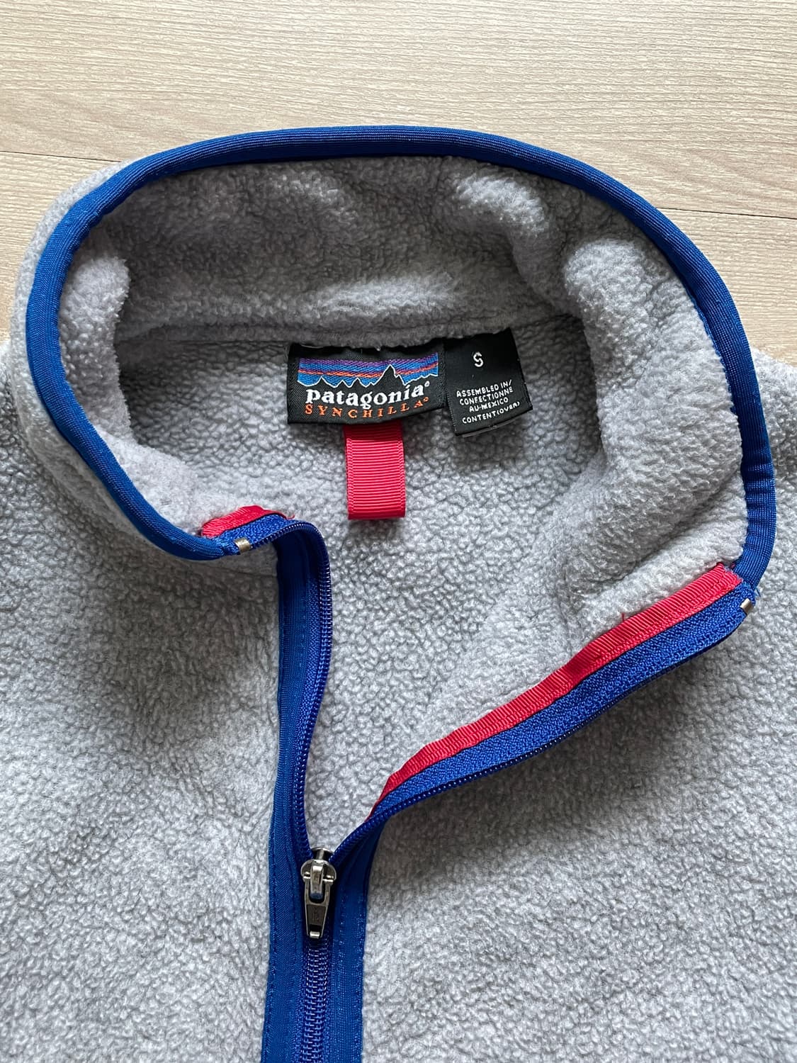 파타고니아 집업 신칠라 그레이 블루 마수피얼 플리스 patagonia 상품이미지3