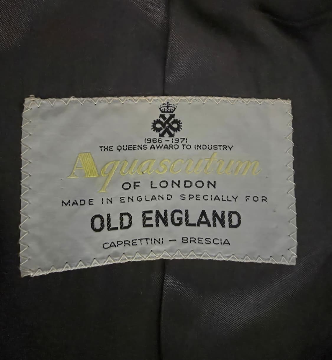 6-70s 아쿠아스큐텀 퓨어 램스울 코트 상품이미지4