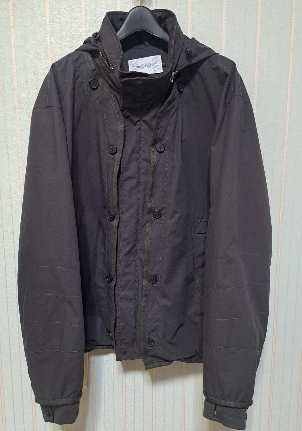 해칭룸 reverse m65 jacket charcoal 4 상품이미지2