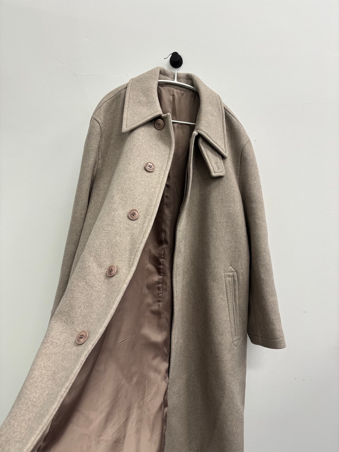 쿠어 COOR MTR 울 카시미어 발마칸 코트 상품이미지3