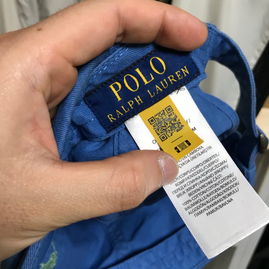 폴로 큐알 볼캡 상품이미지3