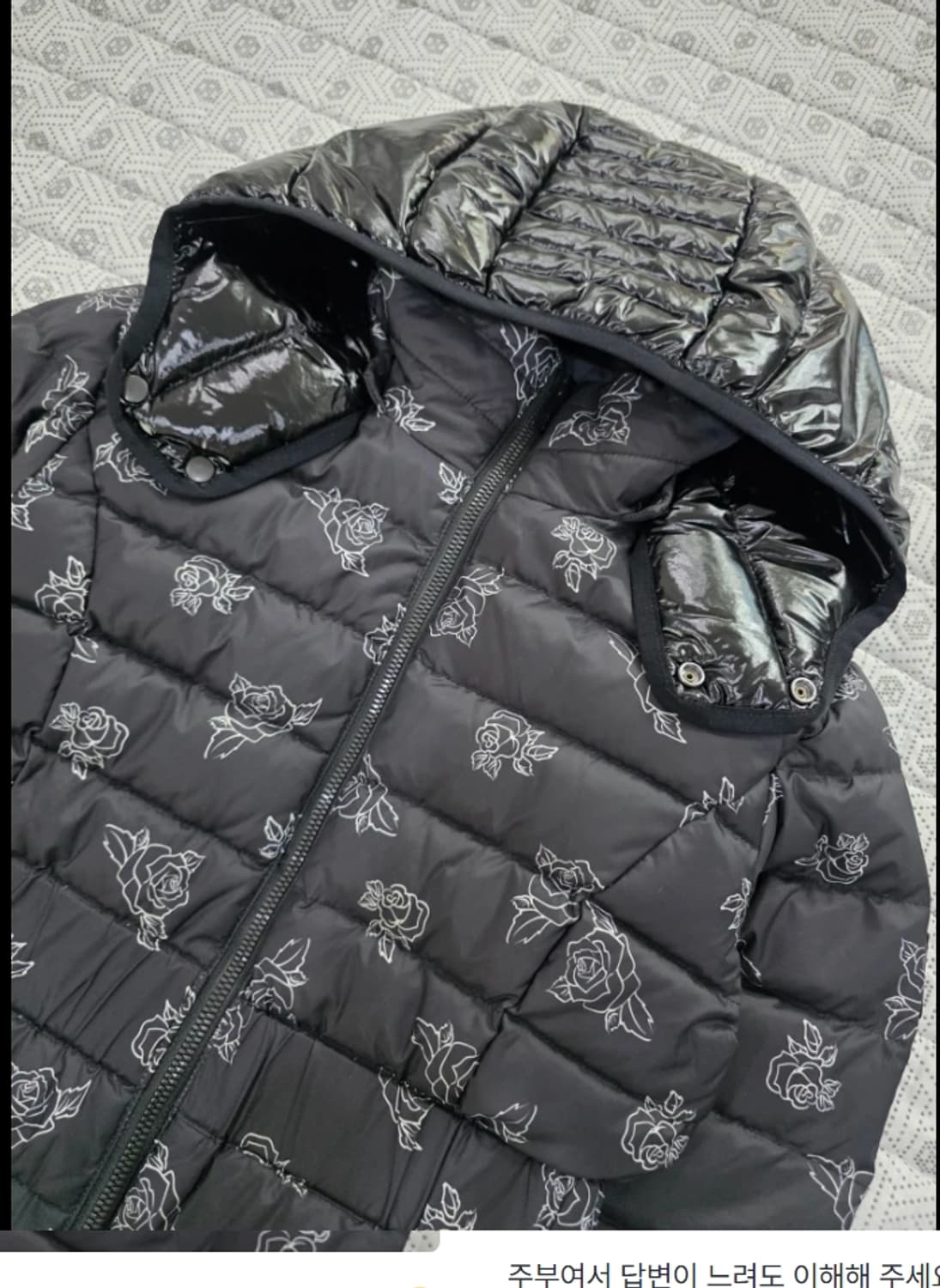 무스너클 키즈 로즈 패딩 M/M 상품이미지7