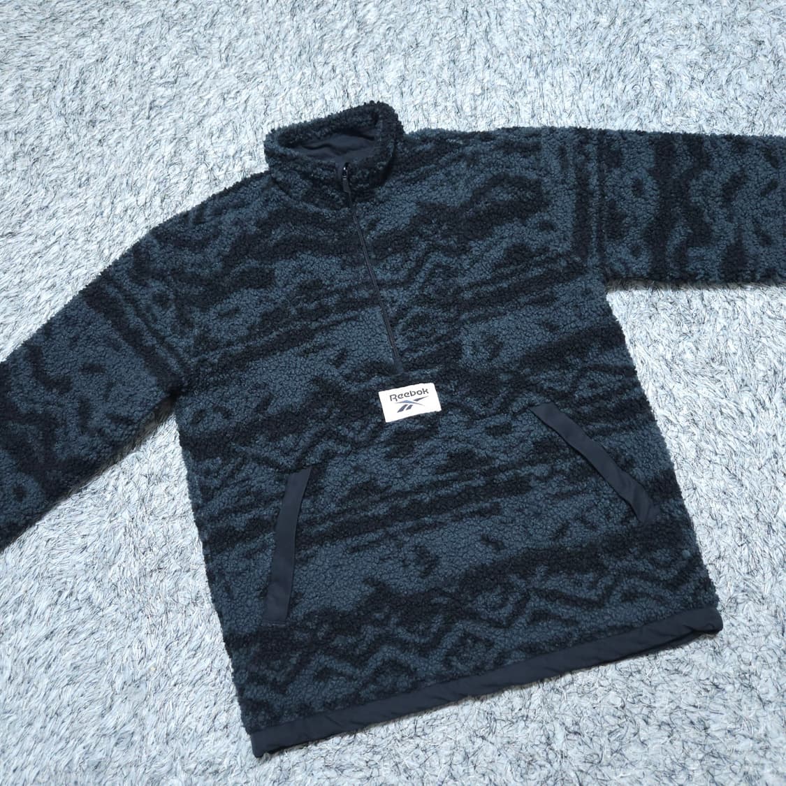 리복) L 남자 리버시블 플리스 아노락점퍼 / 왕눈이샵 상품이미지2