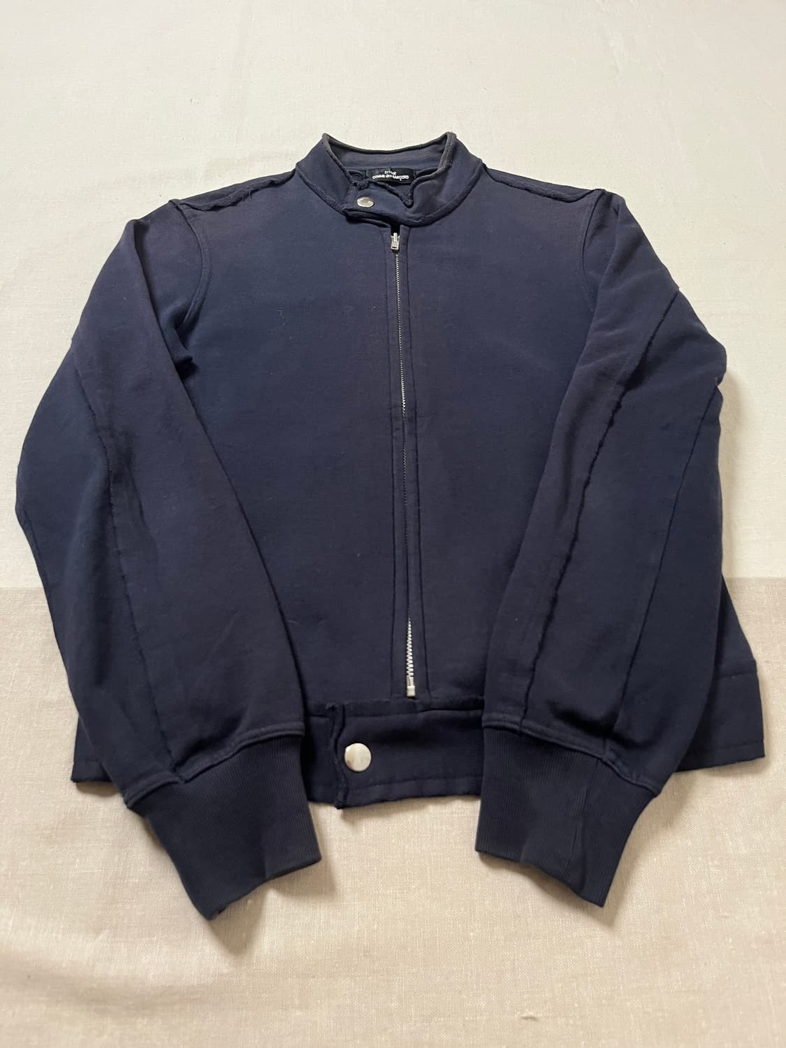 꼼데가르송 스웻 블루종 comme des garcons 카페레이서 상품이미지3