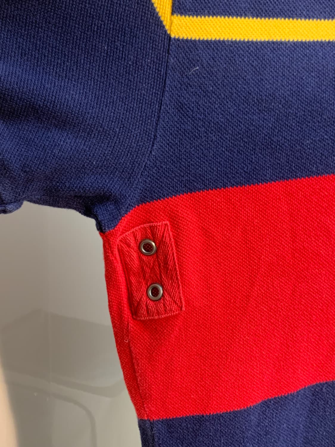 Polo 랄프로렌 셔츠 90년대 컬러블록 니트 F59 상품이미지4