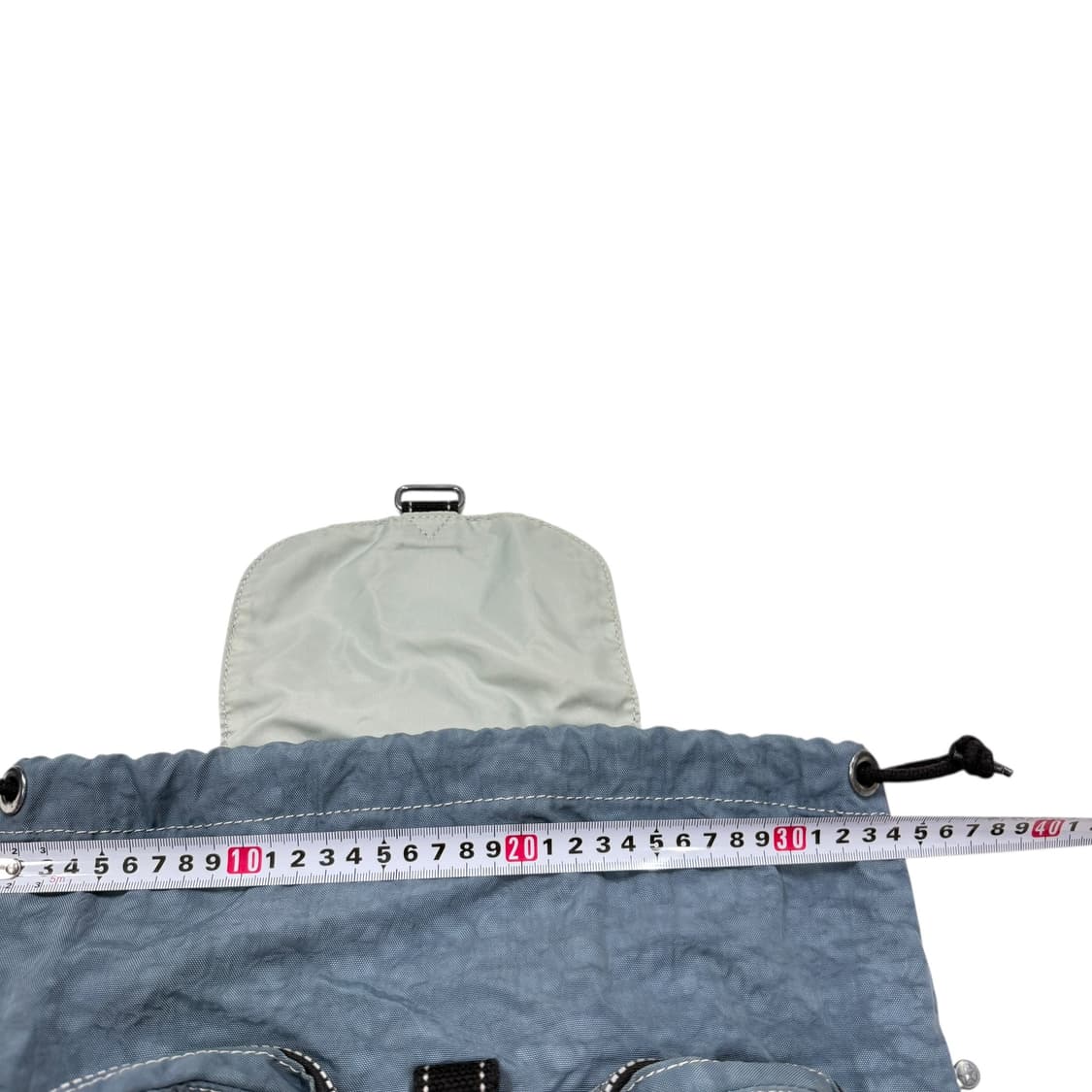 키플링 빈티지 Y2K 포켓 복조리 미니백팩 가방 소라 블루 상품이미지4