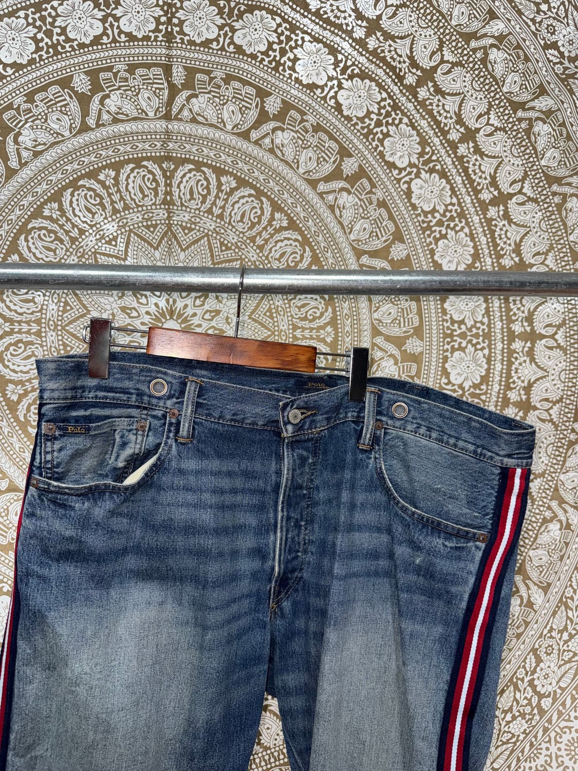 폴로 랄프로렌 빈티지 사이드라인 데님팬츠  상품이미지4