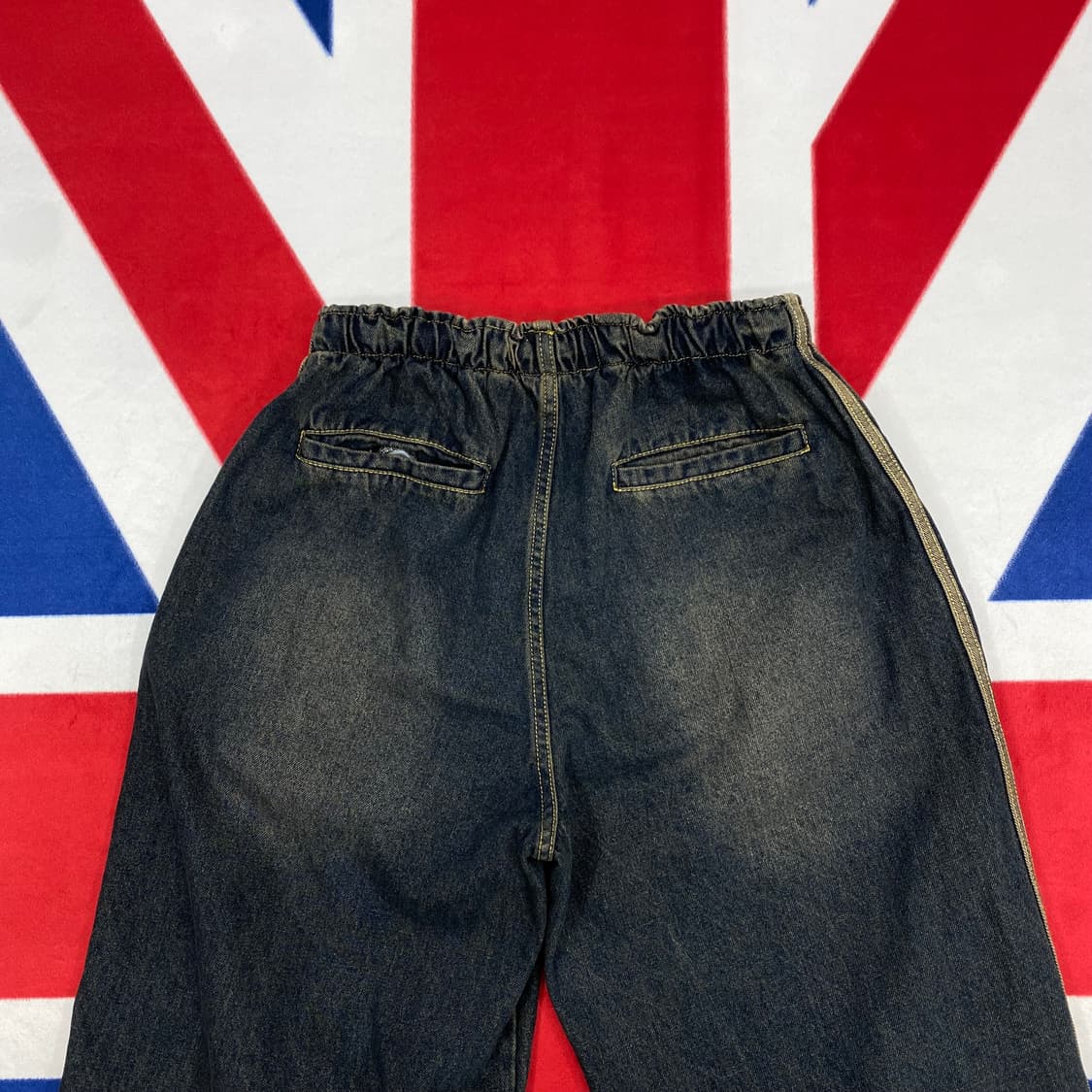 빈티지 밴딩 워싱데님팬츠 FREE 상품이미지4