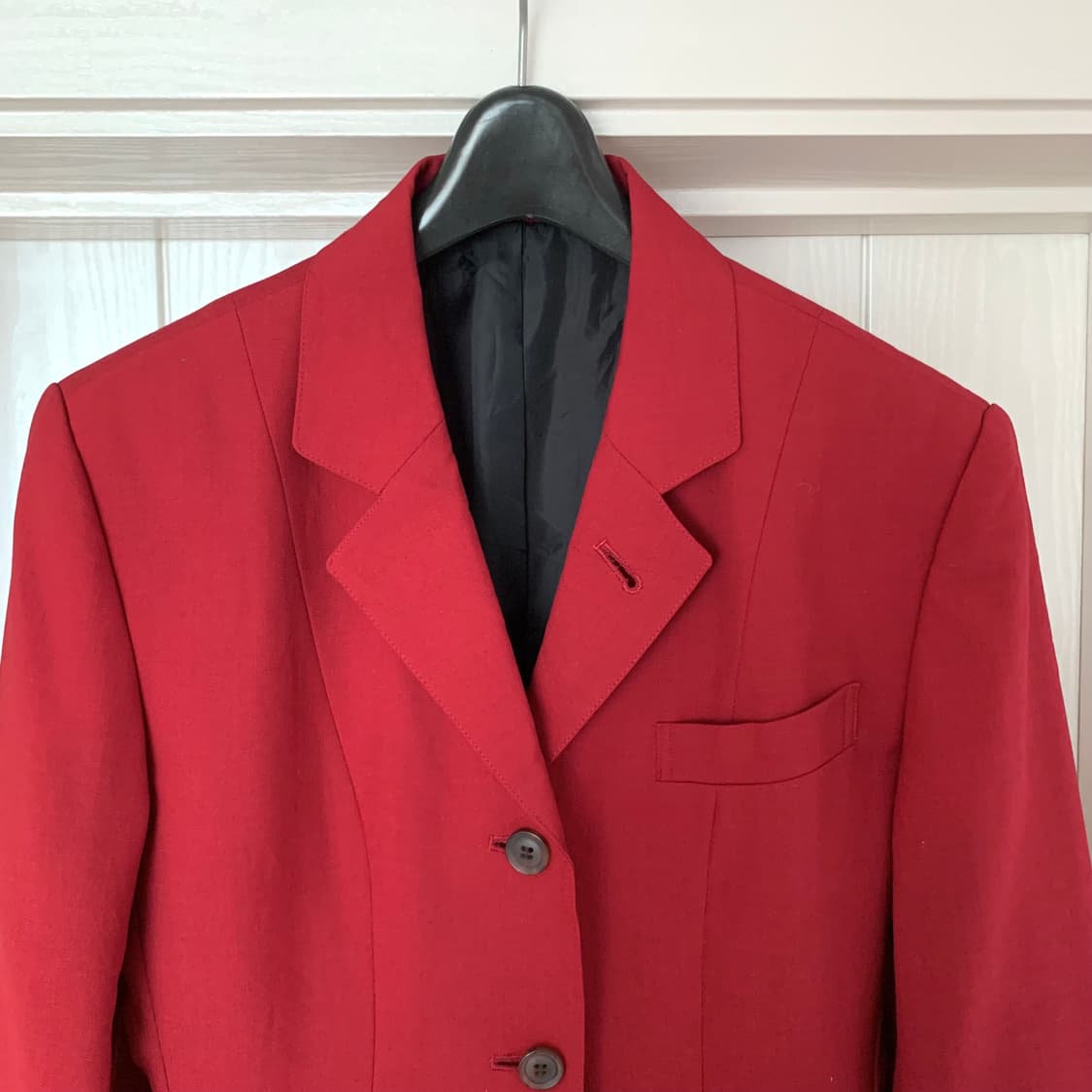 장 폴 고티에 주니어 레드 3버튼 블레이저 자켓 상품이미지3