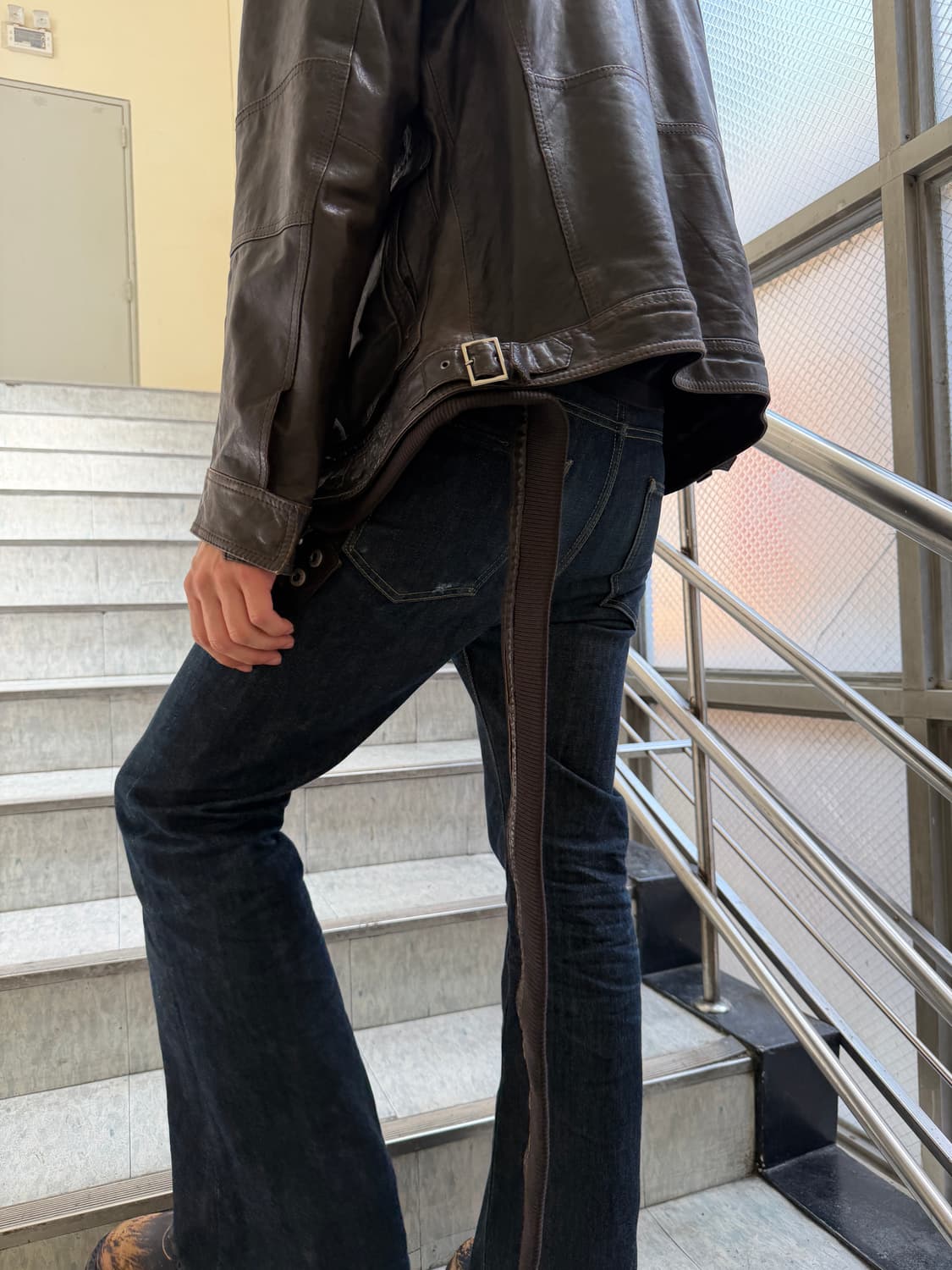 Ziozia lambskin tranform jacket 상품이미지5