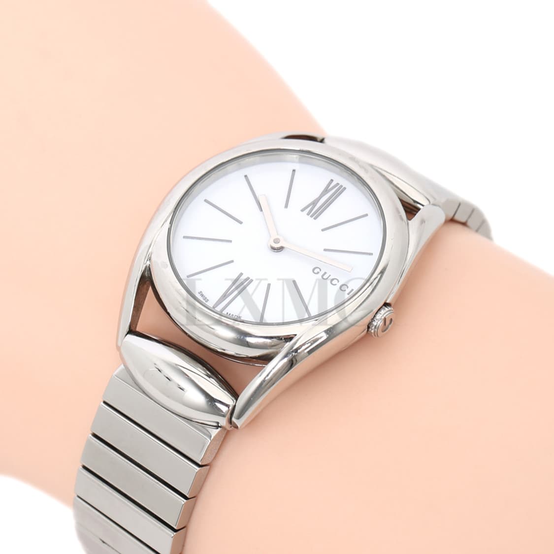 구찌 홀스빗 워치 화이트 스틸시계 YA140505 상품이미지10