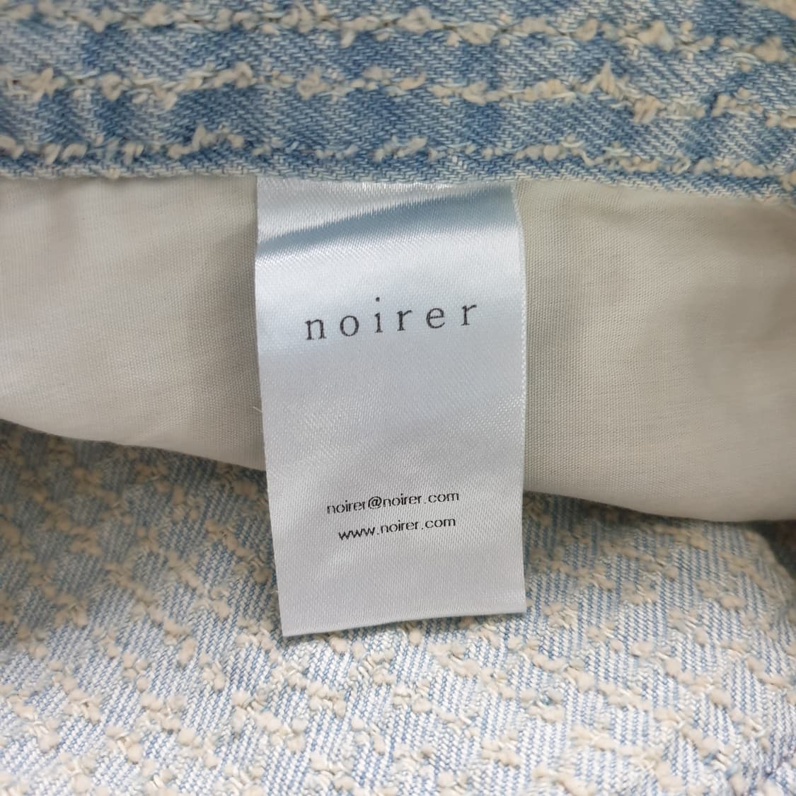 noirer 데님 와이드 팬츠 상품이미지6
