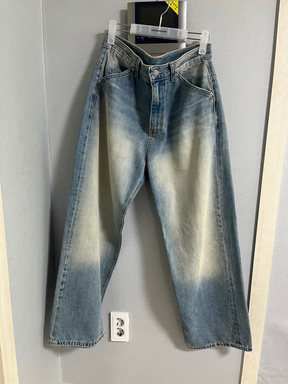 해칭룸 Kuroki Regular Jeans washed blue 상품이미지2