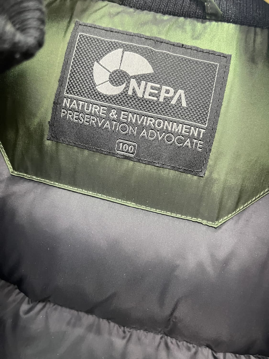 네파 그린 구스패딩 상품이미지5