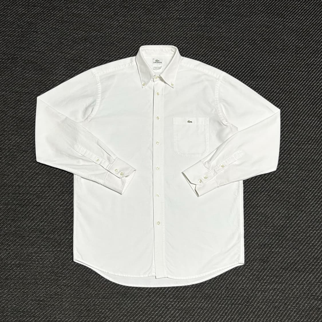 [L] Lacoste 라코스테 화이트 포켓 셔츠 상품이미지1