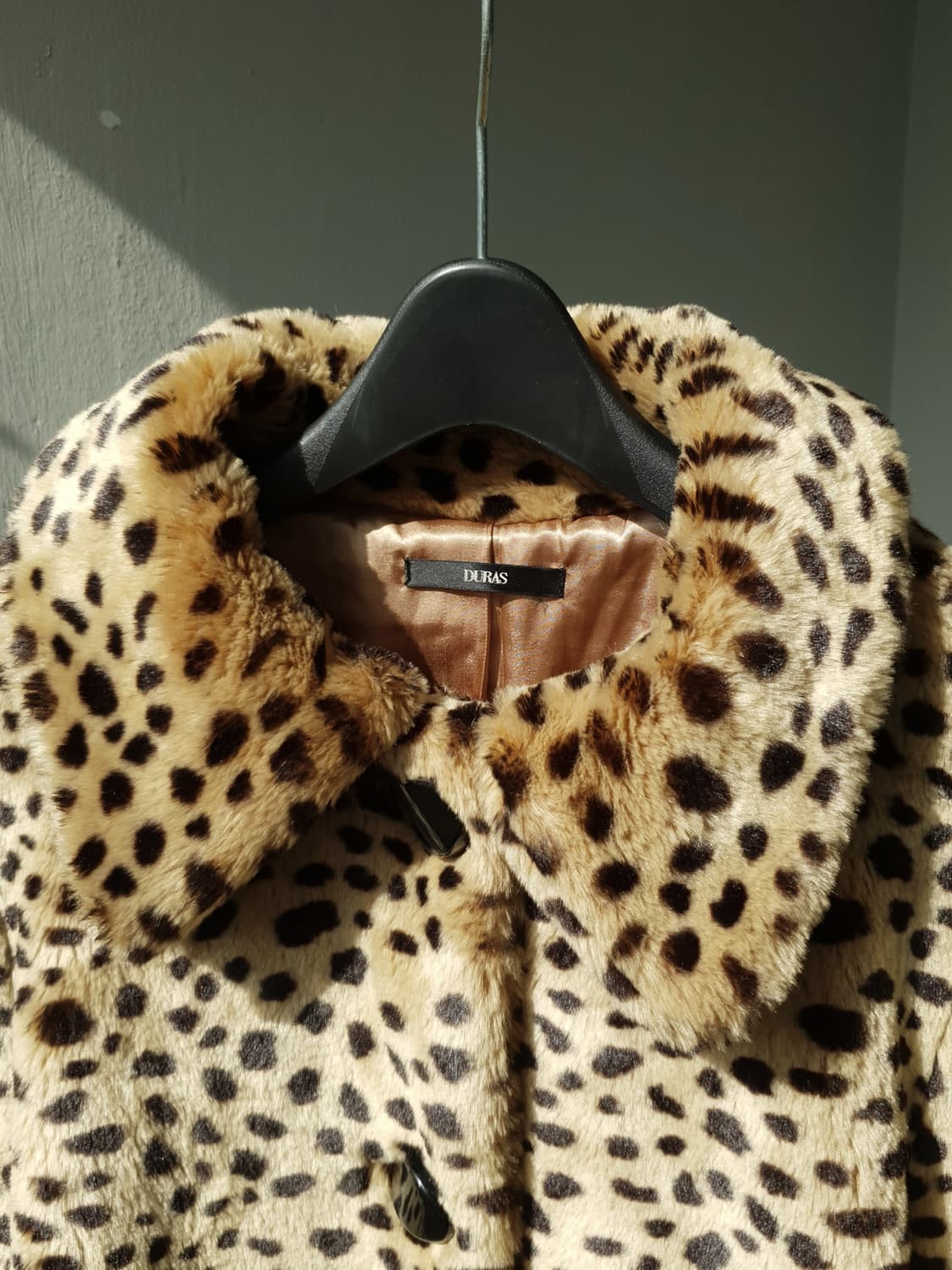 DURAS Leopard coat 상품이미지5