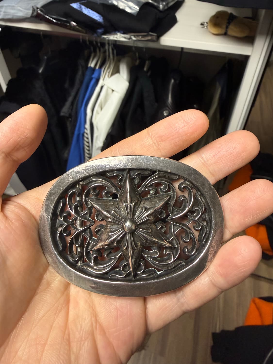 크롬하츠 스타오발 버클 상품이미지1