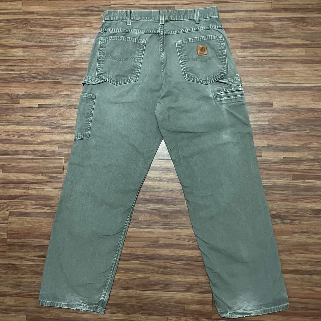 칼하트 싱글니 카펜터 디스 워크팬츠 다크 모스그린 dms 34 상품이미지3